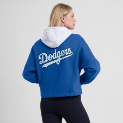 Womens Los Angeles Dodgers Fanatics Royal Oversized Legacy Favorite Spectator Pullover Hoodie 5 YHU3Y.jpg