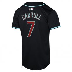 Youth Arizona Diamondbacks Corbin Carroll Nike Black Alternate Limited Player Jersey 3 ovIk6.jpg